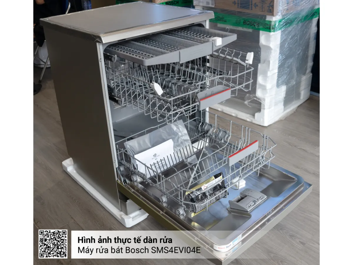 Hình ảnh thực tế máy rửa bát Bosch SMS4EVI04E