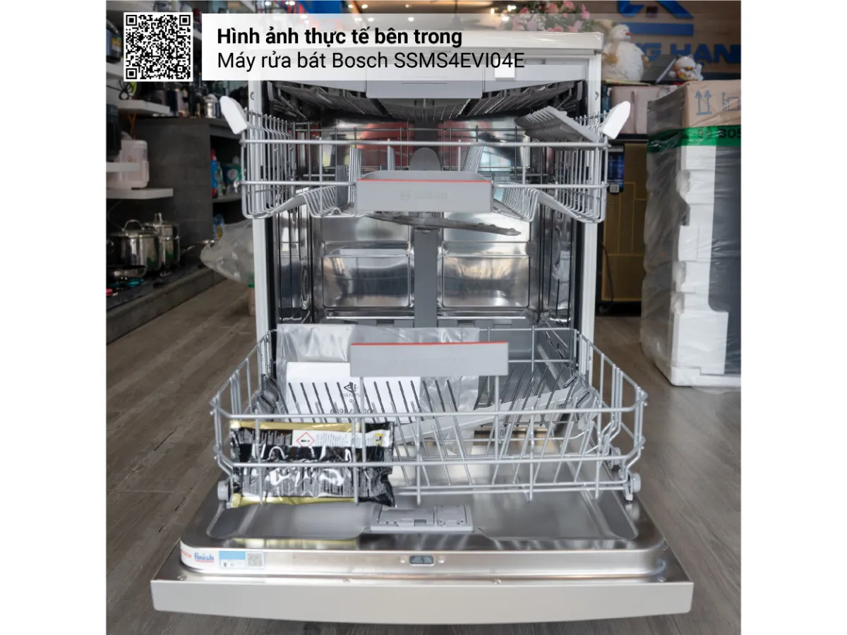 Hình ảnh thực tế máy rửa bát Bosch SMS4EVI04E