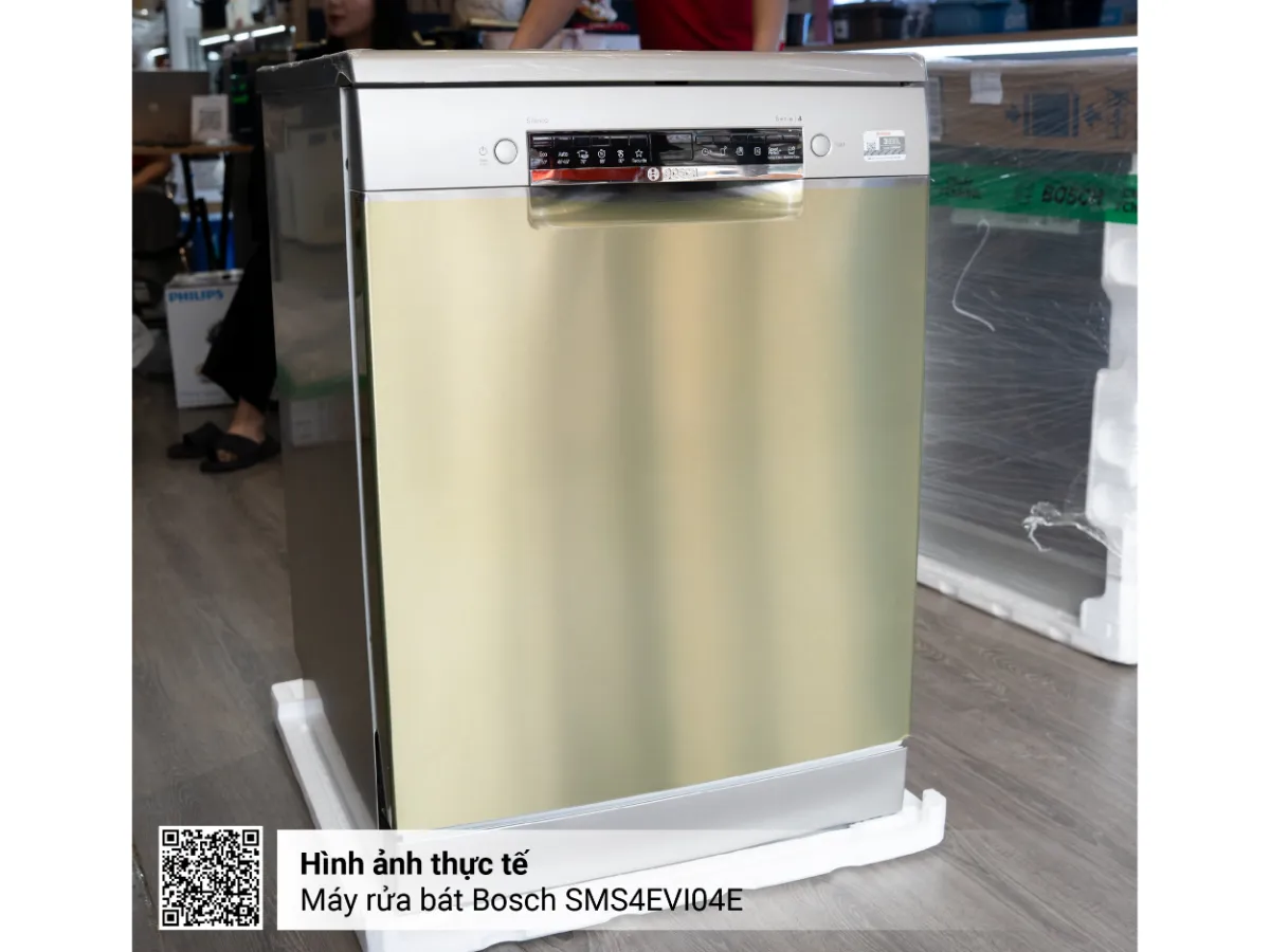 Hình ảnh thực tế máy rửa bát Bosch SMS4EVI04E