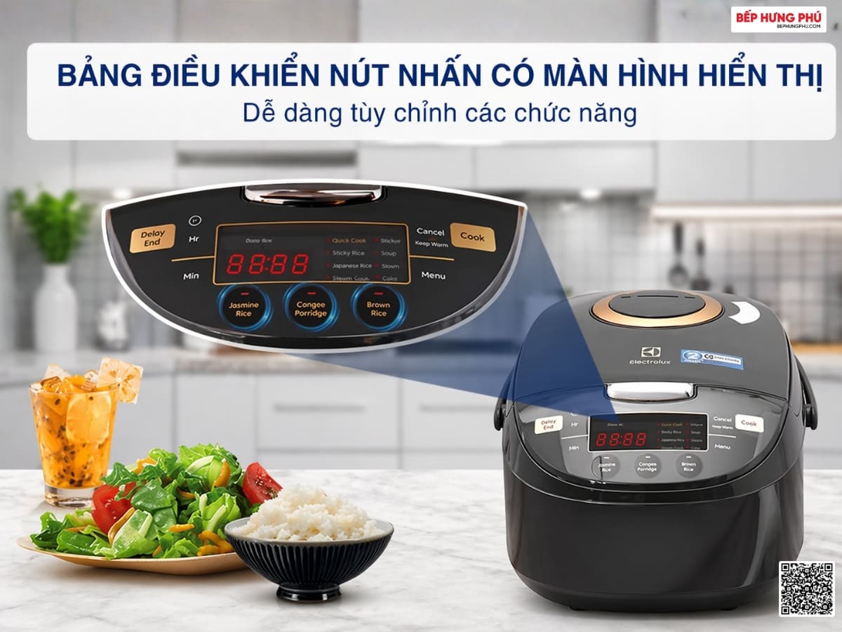 noi com dien tu electrolux e7rc1 550k 1l 7
