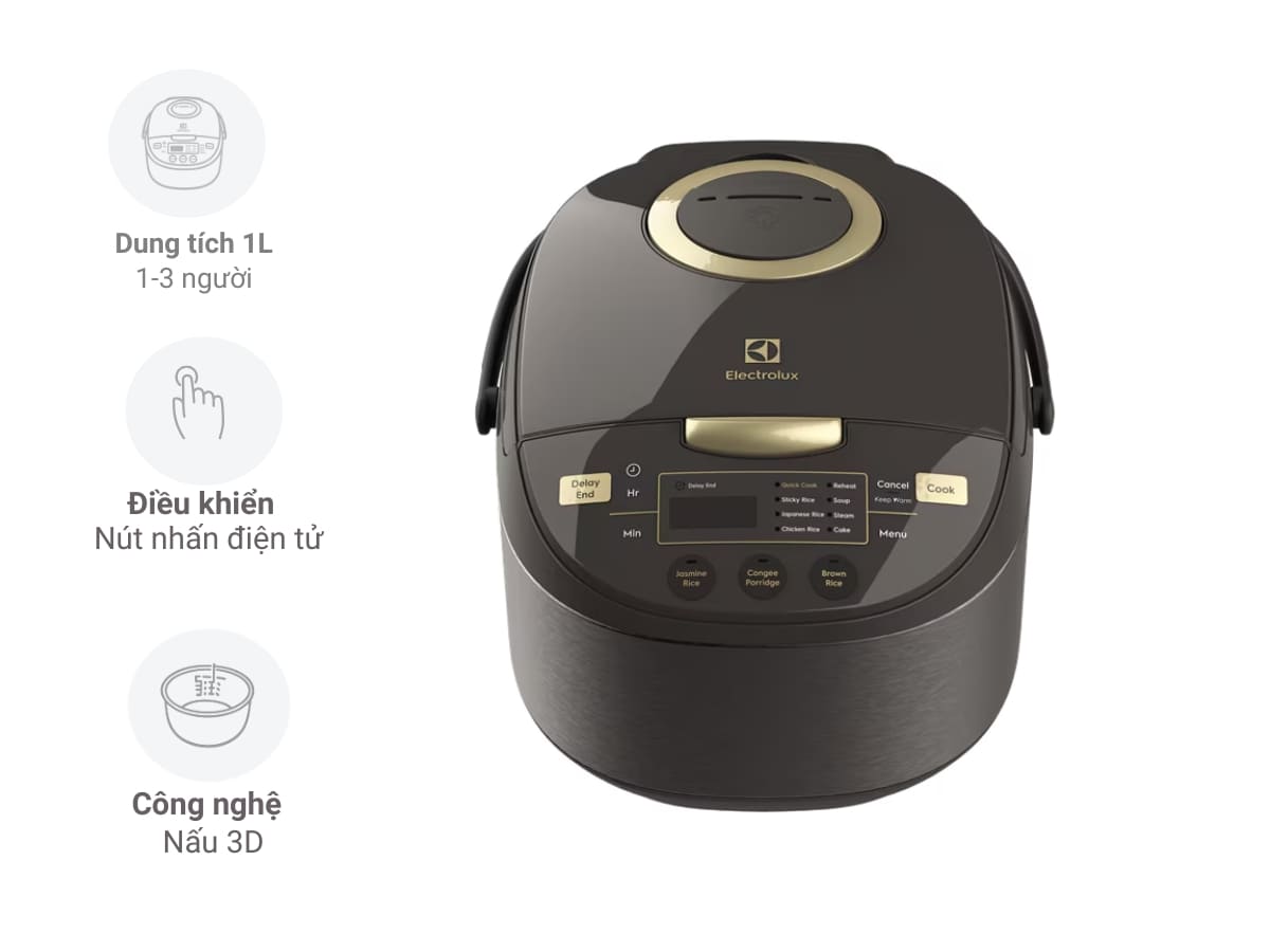 noi com dien tu electrolux e7rc1 550k 1l