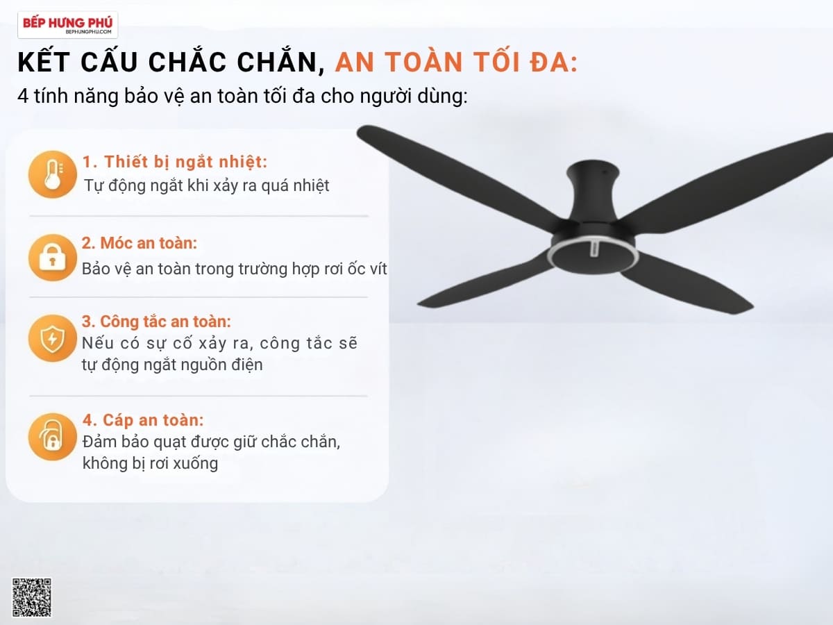 quạt trần nanoco ncf6041-ks