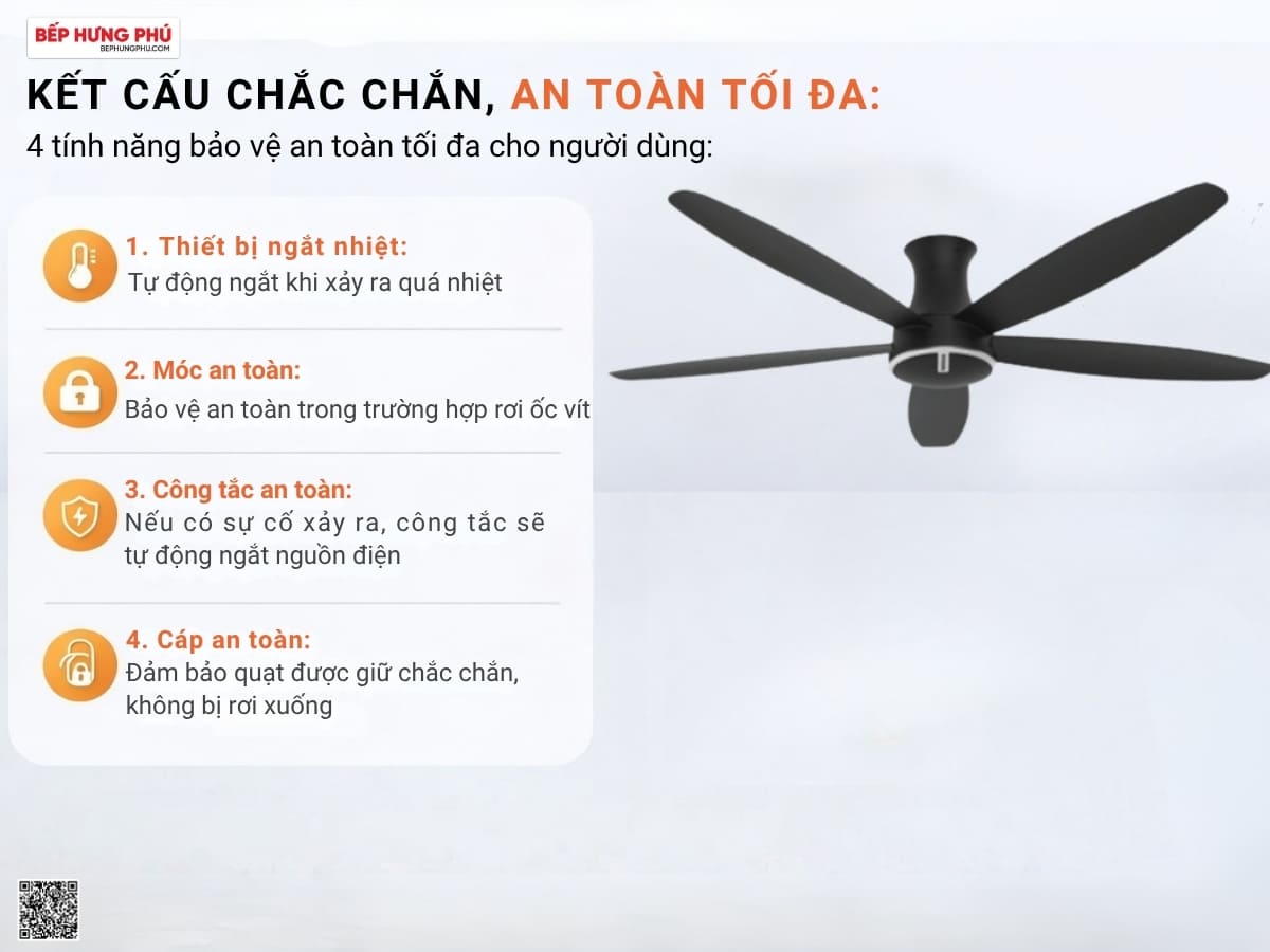 quạt trần nanoco ncf6051-ks