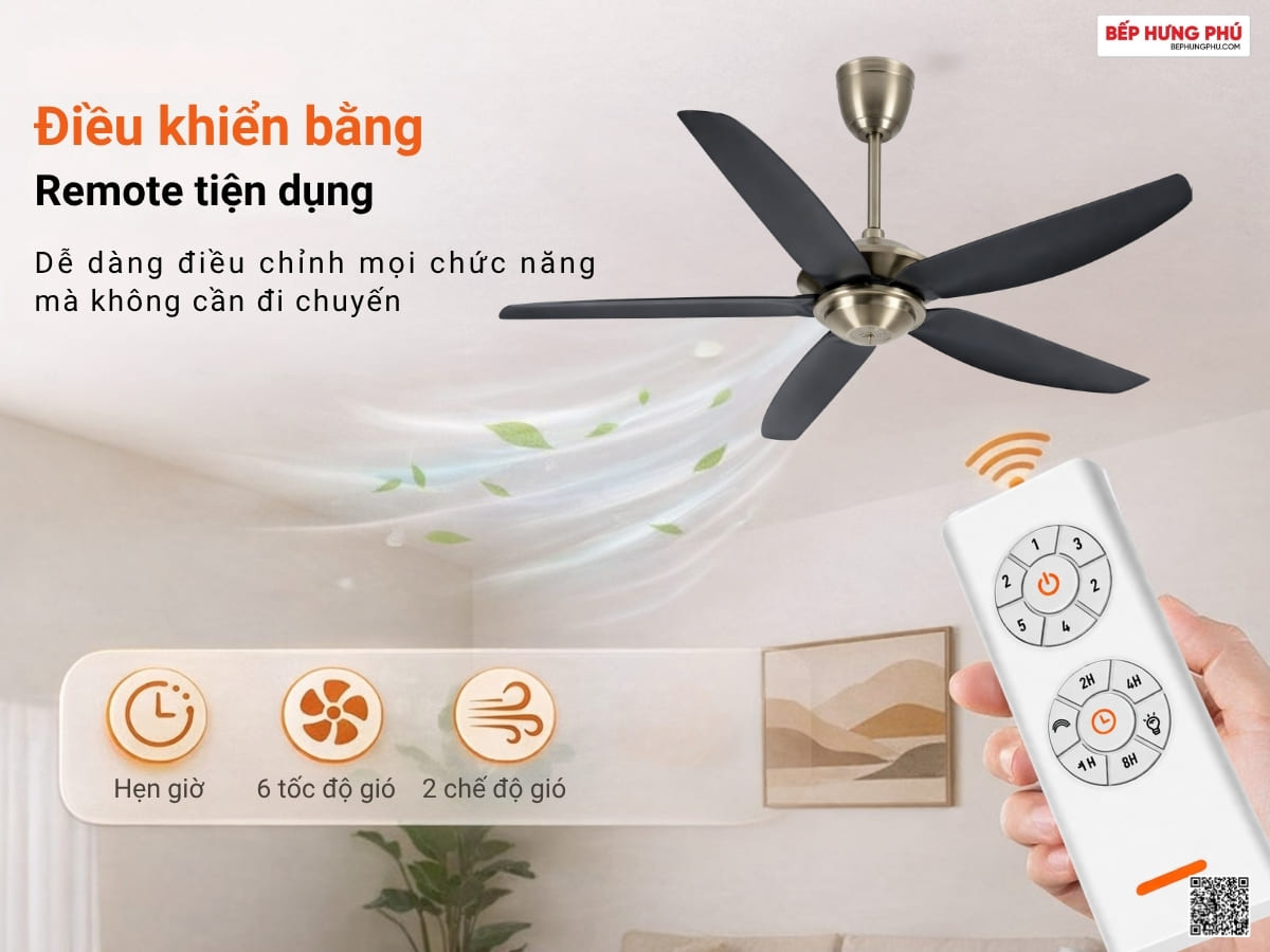 quạt trần nanoco ncfd5658k