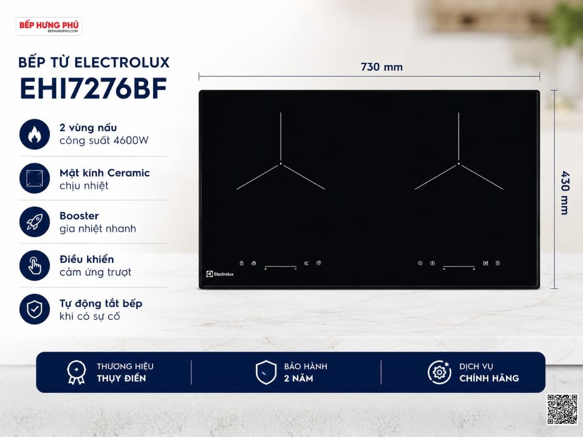 bếp từ electrolux ehi7276bf
