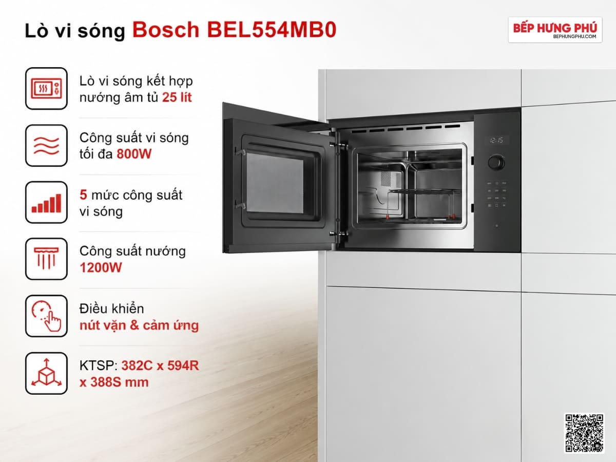 lò vi sóng bosch bel554mb0