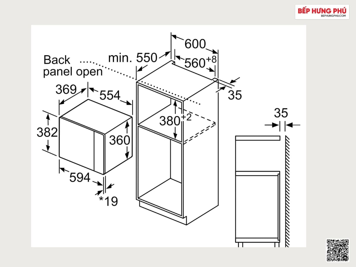 lò vi sóng bosch bel554mb0