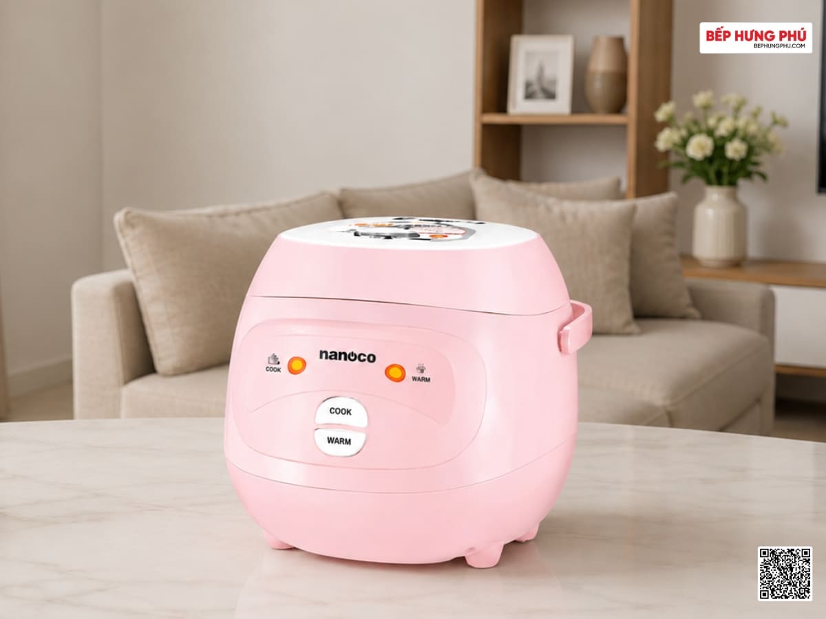 nồi cơm điện nanoco nrc1010p 1l