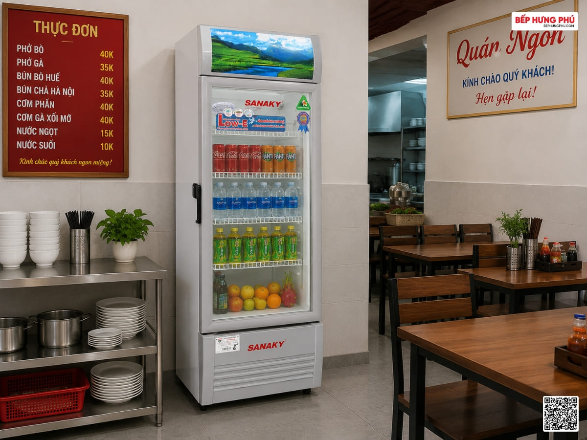 tủ mát sanaky vh-408kl 340l