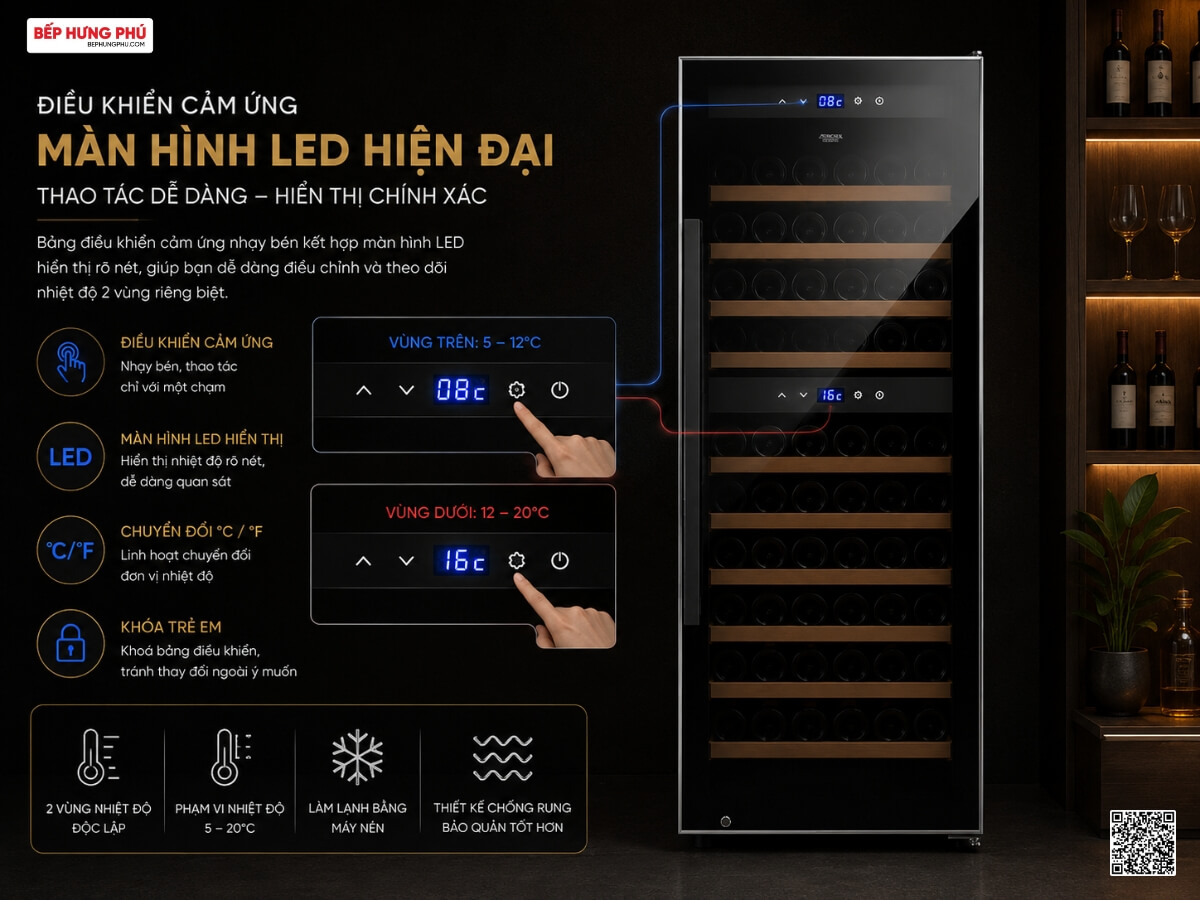 tủ rượu munchen mwset0126
