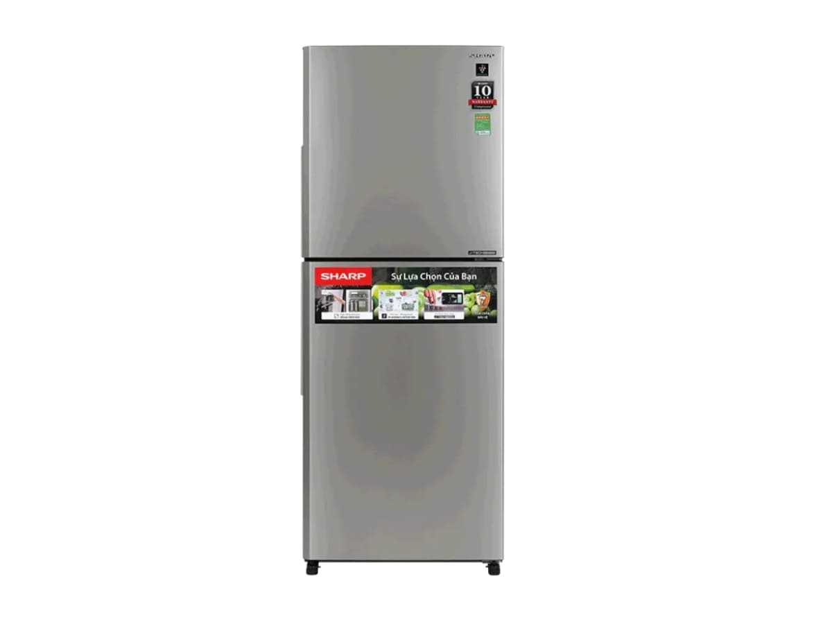 Tủ lạnh Sharp SJ-XP352AE-SL Inverter 330L