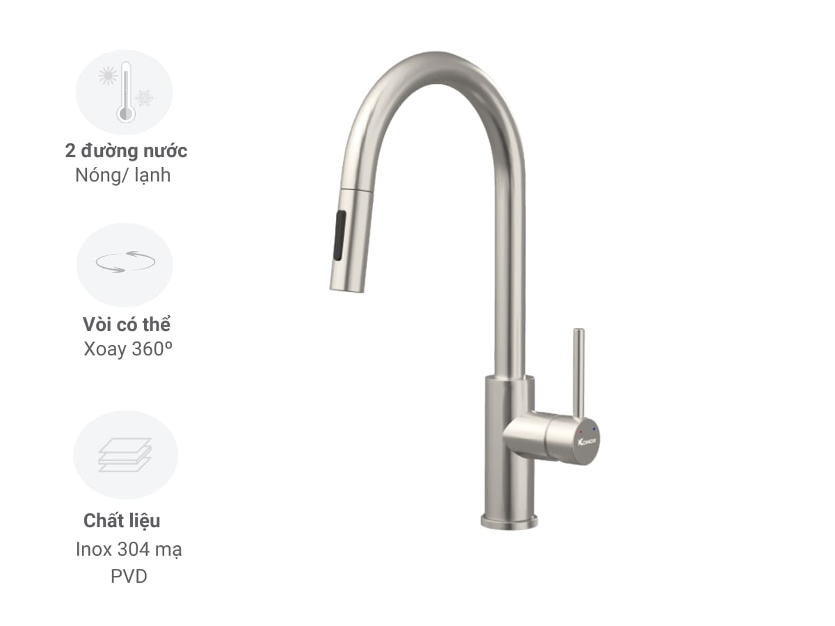 Vòi rửa Konox Reno