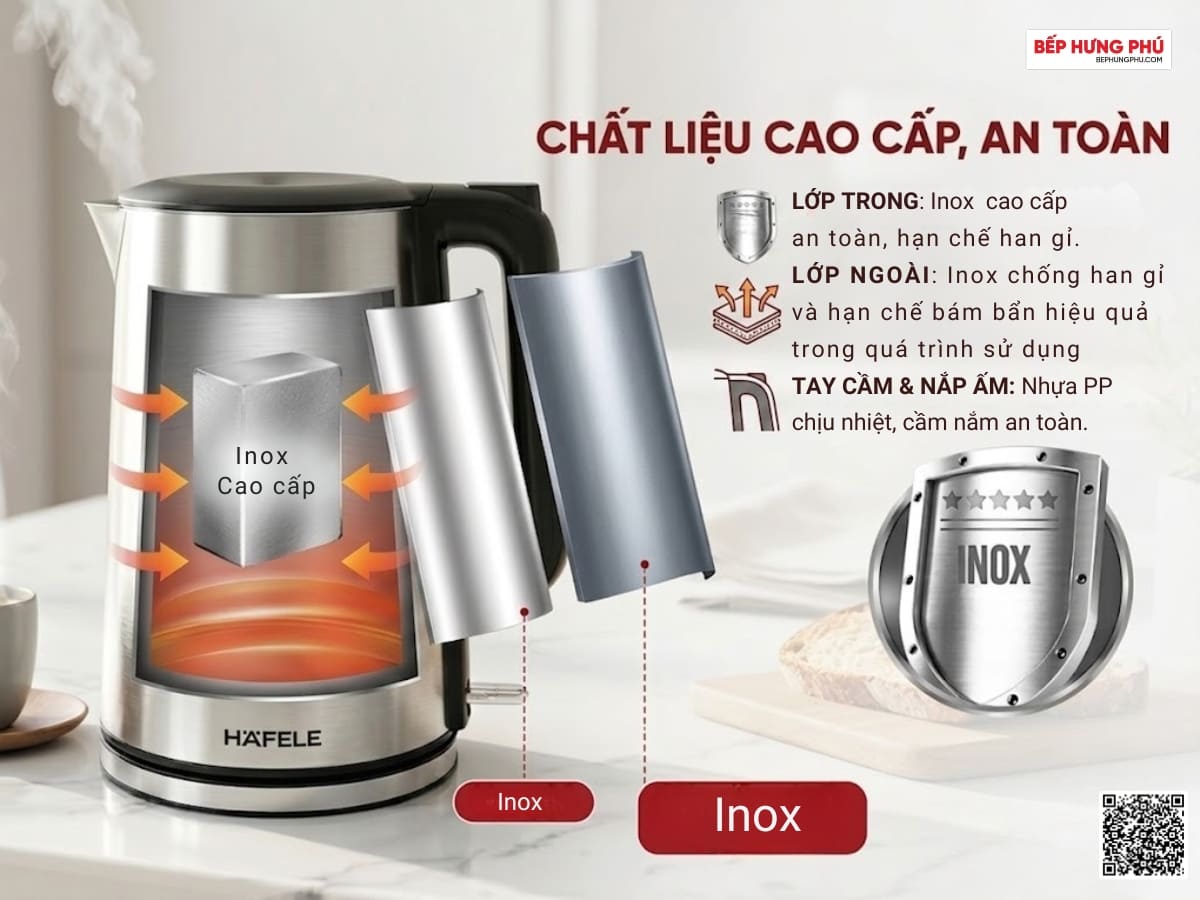 ấm siêu tốc hafele hs-k1703dx (535.44.175)