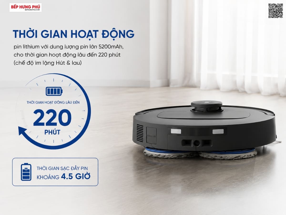 robot ecovacs deebot t30s pro plus (đen)