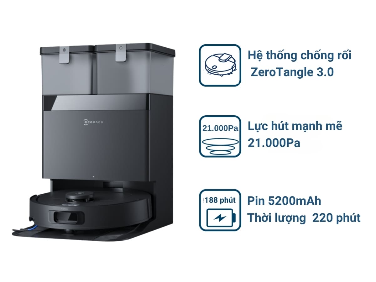 robot ecovacs deebot t30s pro plus den